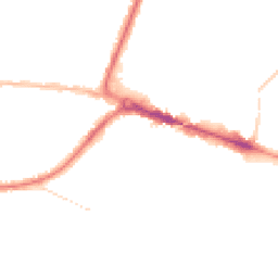 Night-time road noise heatmap for BH14 9AA