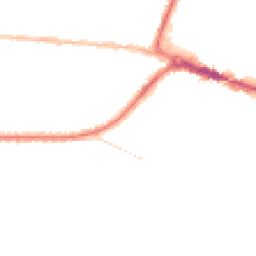 Night-time road noise heatmap for BH14 9BD