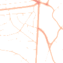 Daytime road noise heatmap for BH14 9PX