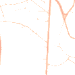 Daytime road noise heatmap for BH14 9QP