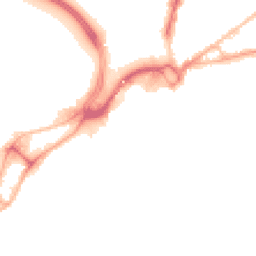 Night-time road noise heatmap for BH15 1AU