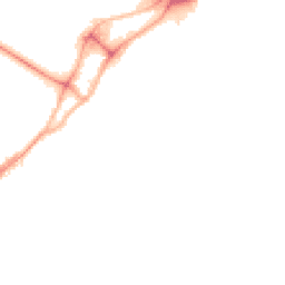 Night-time road noise heatmap for BH15 1BH