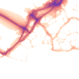 Daytime road noise heatmap for BH15 1BP