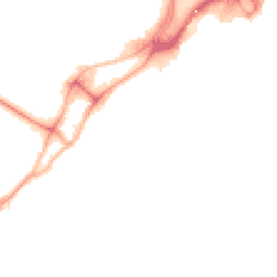 Night-time road noise heatmap for BH15 1DA