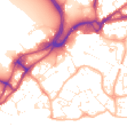 Daytime road noise heatmap for BH15 1DF