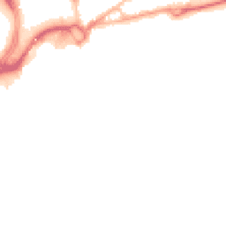 Night-time road noise heatmap for BH15 1ED