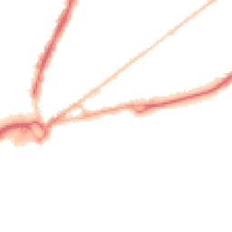 Night-time road noise heatmap for BH15 1EU