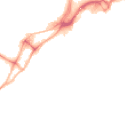 Night-time road noise heatmap for BH15 1FH