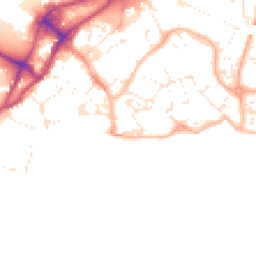 Daytime road noise heatmap for BH15 1HH