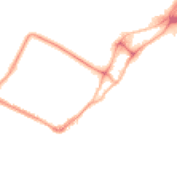 Night-time road noise heatmap for BH15 1HT