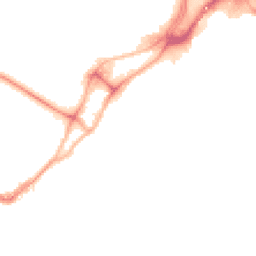 Night-time road noise heatmap for BH15 1NB