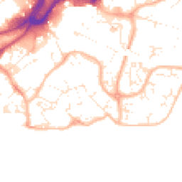 Daytime road noise heatmap for BH15 1QQ