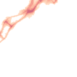 Night-time road noise heatmap for BH15 1RY