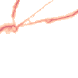 Night-time road noise heatmap for BH15 1TN