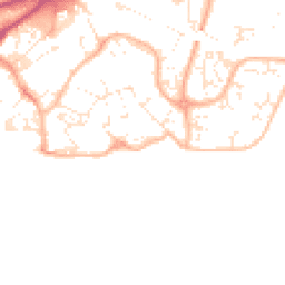 Daytime road noise heatmap for BH15 1UH