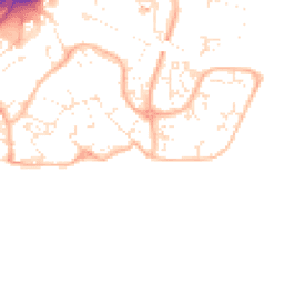 Daytime road noise heatmap for BH15 1XX