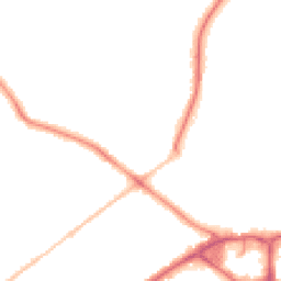 Night-time road noise heatmap for BH15 2JS