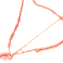 Night-time road noise heatmap for BH15 2LZ