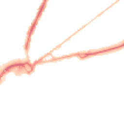 Night-time road noise heatmap for BH15 2PG
