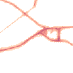 Night-time road noise heatmap for BH15 2QA