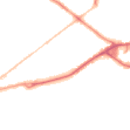 Night-time road noise heatmap for BH15 2QQ