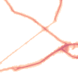 Night-time road noise heatmap for BH15 2QS