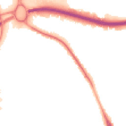 Night-time road noise heatmap for BH15 3AF