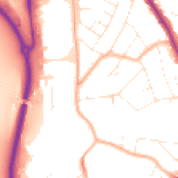Daytime road noise heatmap for BH15 3AT