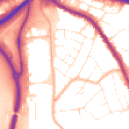 Daytime road noise heatmap for BH15 3HP