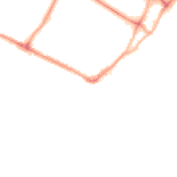 Night-time road noise heatmap for BH15 4AN