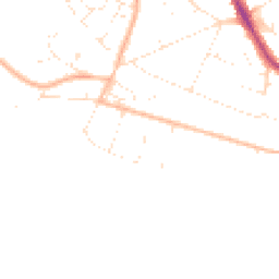Daytime road noise heatmap for BH15 4DR