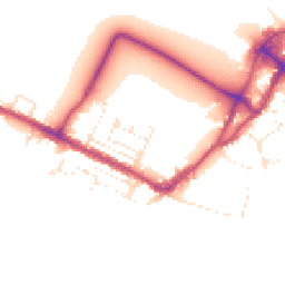 Daytime road noise heatmap for BH15 4FA