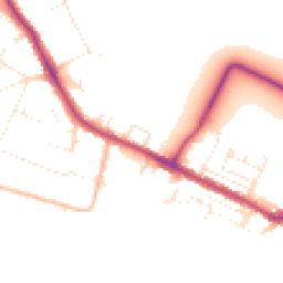 Daytime road noise heatmap for BH15 4FG