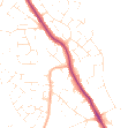 Daytime road noise heatmap for BH15 4HD