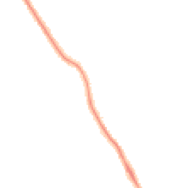 Night-time road noise heatmap for BH15 4JQ