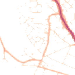 Daytime road noise heatmap for BH15 4RD