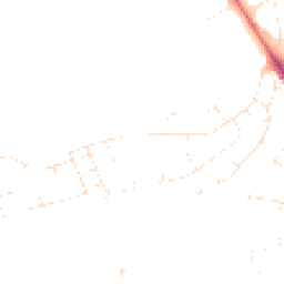 Daytime road noise heatmap for BH16 5AQ