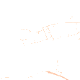 Daytime road noise heatmap for BH16 5AW