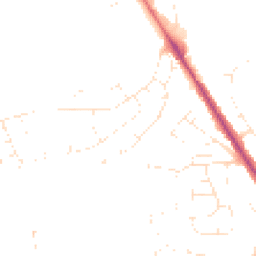 Daytime road noise heatmap for BH16 5AY