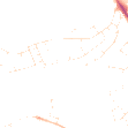 Daytime road noise heatmap for BH16 5BA