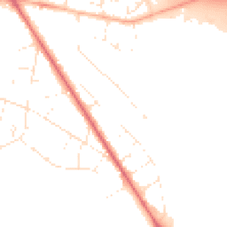 Daytime road noise heatmap for BH16 5BU