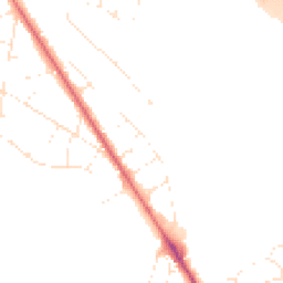 Daytime road noise heatmap for BH16 5BX