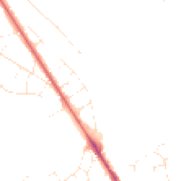 Daytime road noise heatmap for BH16 5BY