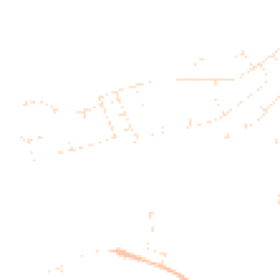 Daytime road noise heatmap for BH16 5DL