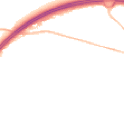 Night-time road noise heatmap for BH16 5NF