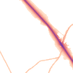 Daytime road noise heatmap for BH16 6AE