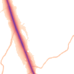 Daytime road noise heatmap for BH16 6AG