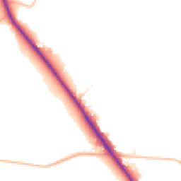 Daytime road noise heatmap for BH16 6AL