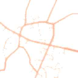 Daytime road noise heatmap for BH16 6BN