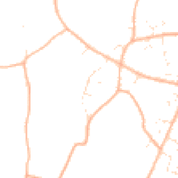 Daytime road noise heatmap for BH16 6BW